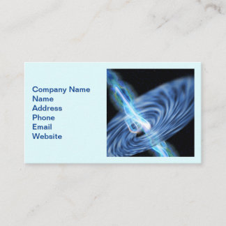 Tarjeta De Visita Radiación del agujero negro