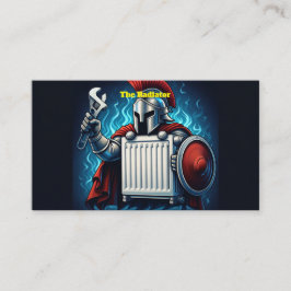 Tarjeta De Visita Radiator Specialist Plumber Business Card
