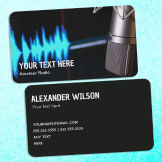 Tarjeta De Visita Radio amateur