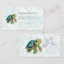 Raffle Adorable Turtle and Bubbles