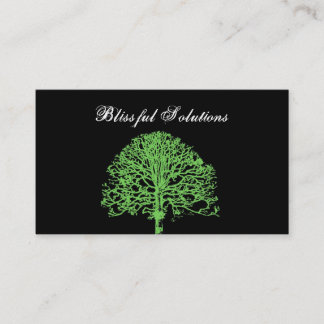 Tarjeta De Visita Raíces del árbol