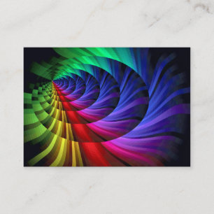 Tarjeta De Visita Rainbow Express_