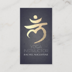 Tarjeta De Visita Raíz del instructor de yoga Chakra Muladhara Mantr
