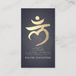 Tarjeta De Visita Raíz del instructor de yoga Chakra Muladhara Mantr