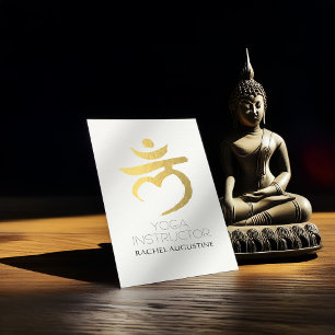 Tarjeta De Visita Raíz del instructor de yoga Chakra Muladhara Mantr