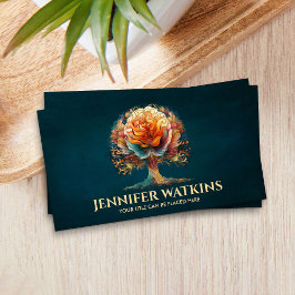 Tarjeta De Visita Ramas con sentido - El árbol del cerebro