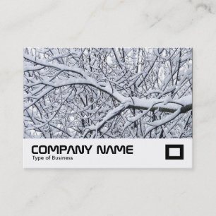 Tarjeta De Visita Ramas de nieve