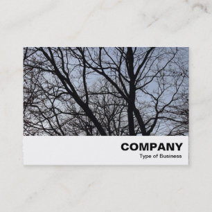 Tarjeta De Visita Ramas de Silhouetted
