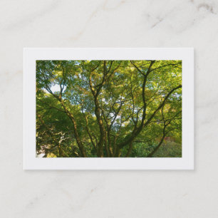 Tarjeta De Visita Ramas japonesas 06 (bordadas)