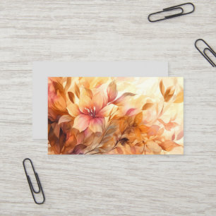 Tarjeta De Visita Ramo de Otoño