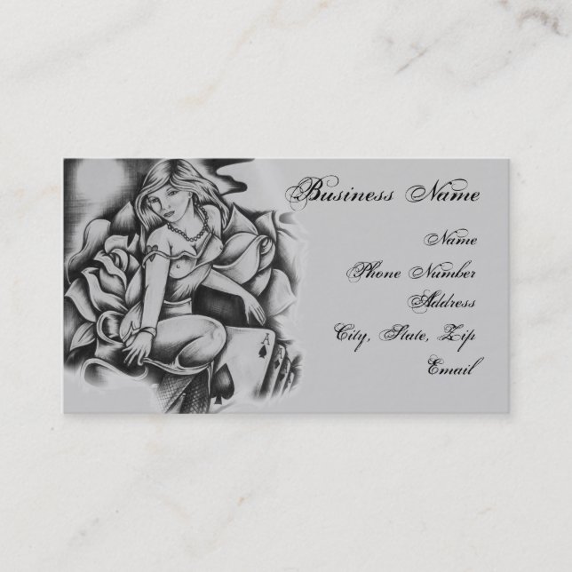 Tarjeta De Visita Rápido vivo (Anverso)