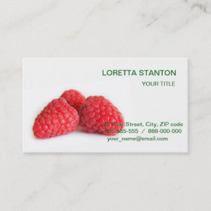 Tarjeta De Visita Raspberry