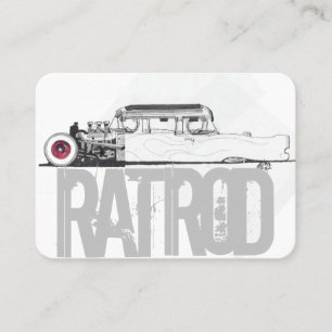 Tarjeta De Visita Rata Rod