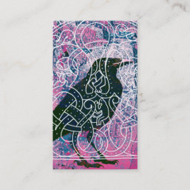 Tarjeta De Visita Raven en Runestone