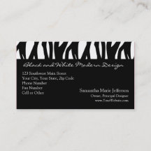 Raya modernista blanco y negro