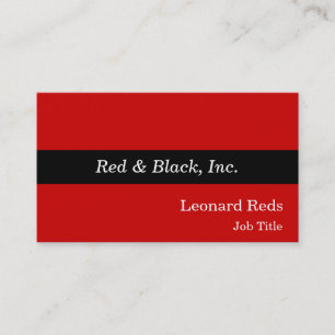 Tarjeta De Visita Raya negra