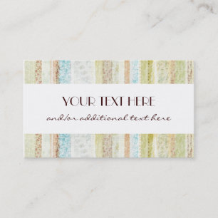 Tarjeta De Visita Rayas