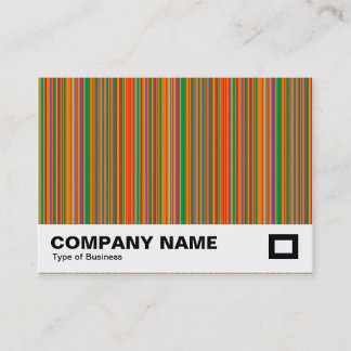 Tarjeta De Visita Rayas Coloridas 01