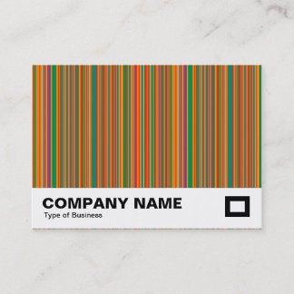 Tarjeta De Visita Rayas de colores 02