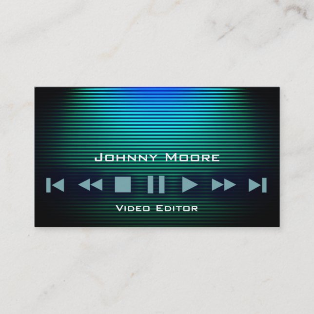 Tarjeta De Visita Rayas metalizado del brillo de los botones del (Anverso)