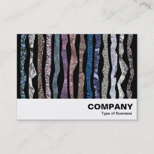 Tarjeta De Visita Rayas minerales