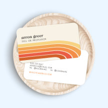 Rayas retro amarillo Naranja de los años 70