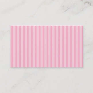 Tarjeta De Visita Rayas rosadas