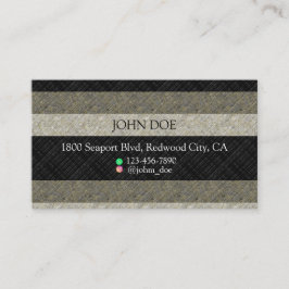 Tarjeta De Visita Rayas urbanas