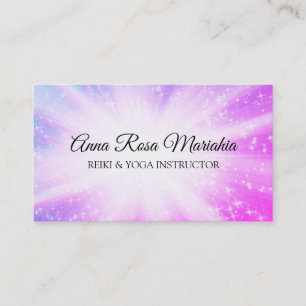 Tarjeta De Visita *~* Rayos de energía curando ráfagas de energía