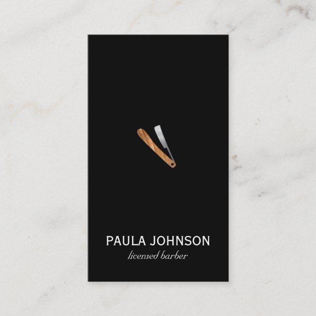 Tarjeta De Visita Razor (Anverso)