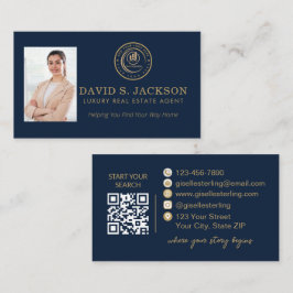 Tarjeta De Visita Real Estate Agent | Custom Logo Property Branding