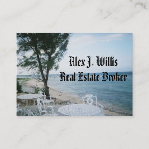 Tarjeta De Visita Real Estate Business Office Profesional