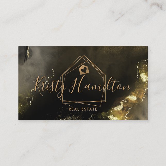 Tarjeta de visita Real Estate Realtor (Anverso)