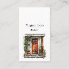 Tarjeta De Visita Real Estate, Realtor, Broker Business Card