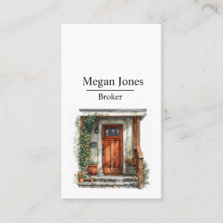 Tarjeta De Visita Real Estate, Realtor, Broker Business Card