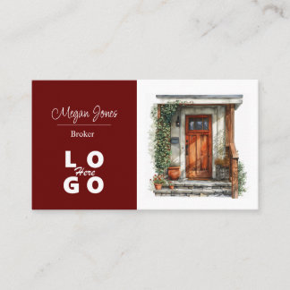 Tarjeta De Visita Real Estate, Realtor, Broker Business Card