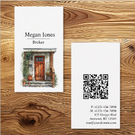 Tarjeta De Visita Real Estate, Realtor, Broker Business Card