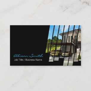 Tarjeta De Visita Real estate sales properties business card