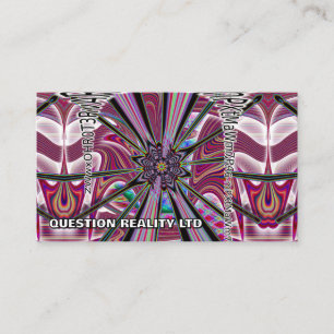 Tarjeta De Visita REALITY LTD (puede cambiar las palabras)