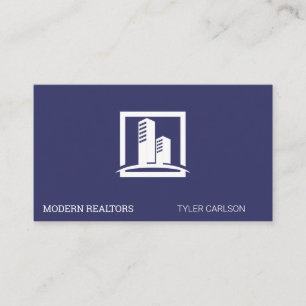 Tarjeta De Visita Realtor   Agente inmobiliario   Edificio de propie