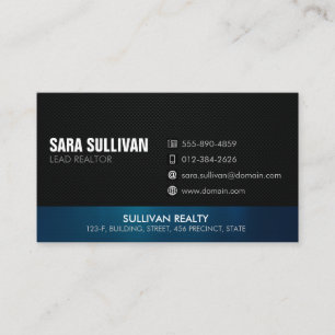 Tarjeta De Visita Realtor de bienes raíces