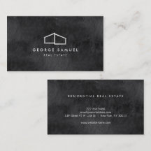 Realtor de logotipos para el hogar negro y blanco