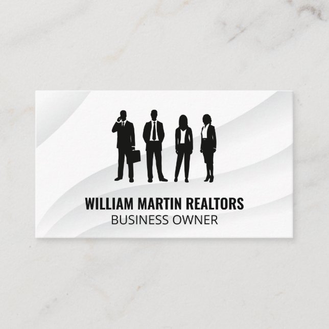 Tarjeta De Visita Realtor | Empresarios (Anverso)
