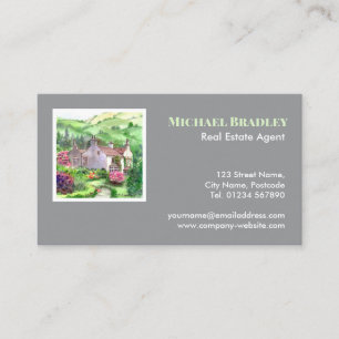 Tarjeta De Visita Realtor Real Estate Agent Rydal Mount Property