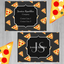 Rebanadas de pizza divertidas y geniales patrón Mo