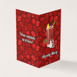 Tarjeta De Visita Receta de María Sangrienta