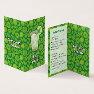 Tarjeta De Visita Receta de Mojito