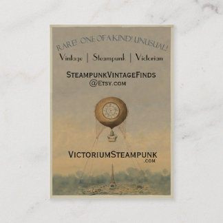 Tarjeta de visita rechoncha del estilo del vintage