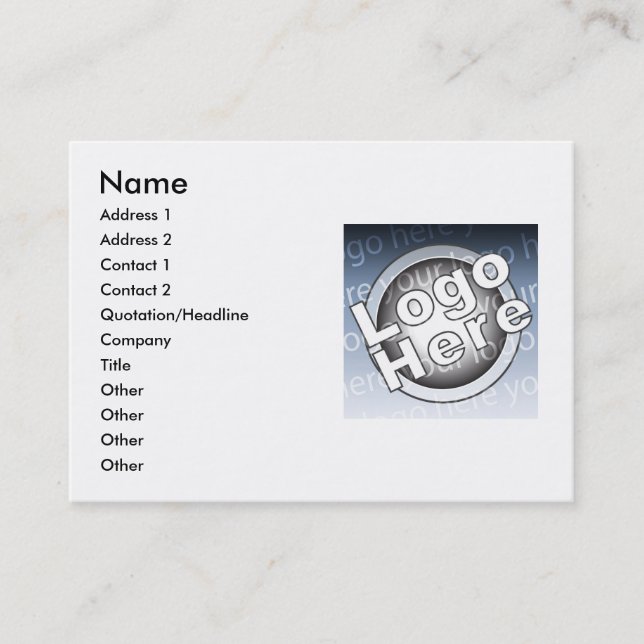 Tarjeta De Visita Rechoncho (Anverso)