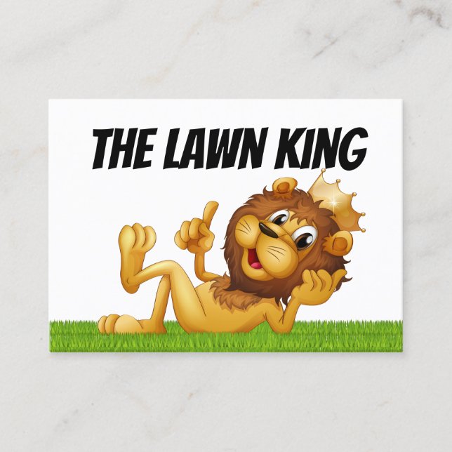 Tarjeta De Visita Recorte de Grass de uso personal (Anverso)